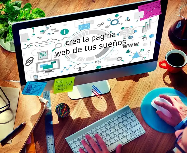 página web