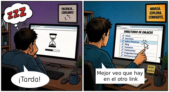 importancia del sitio web